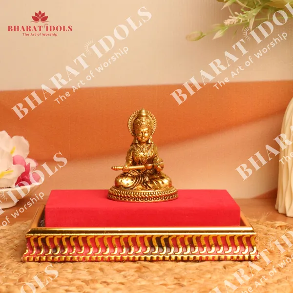 100%_Brass_Devi_Annapurna_Idol