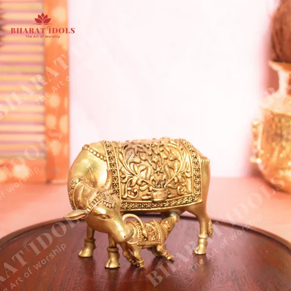 100%_Brass_Surabhi_Gau_Mata_Idol