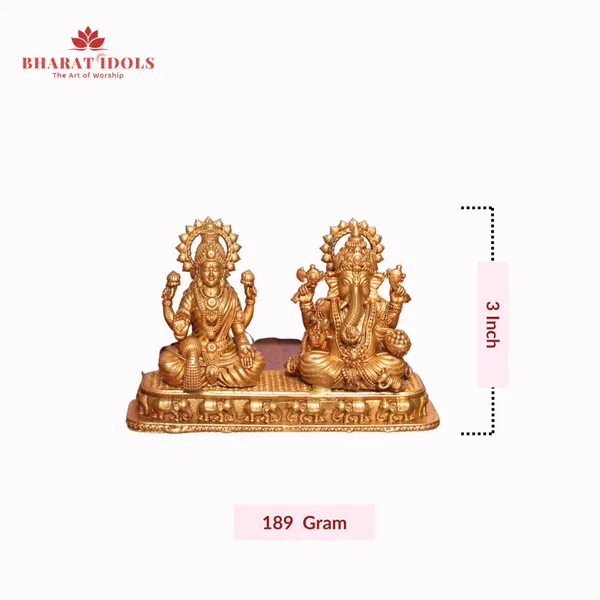 100%_Brass_Ganesh_with_Goddess_Lakshmi_Divine_Duo_Idol