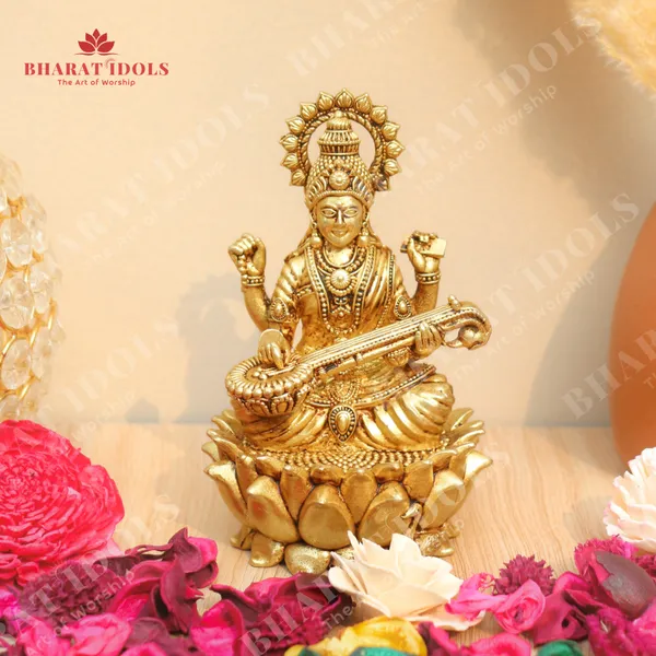 100%_Brass_Ganpati_Lakshmi_Sarswati_Trio_Idols