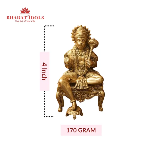 100%_Brass_Guru_Ji_Hanuman_Idol