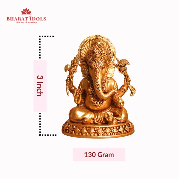 100%_Brass_Halwai_Ganesha