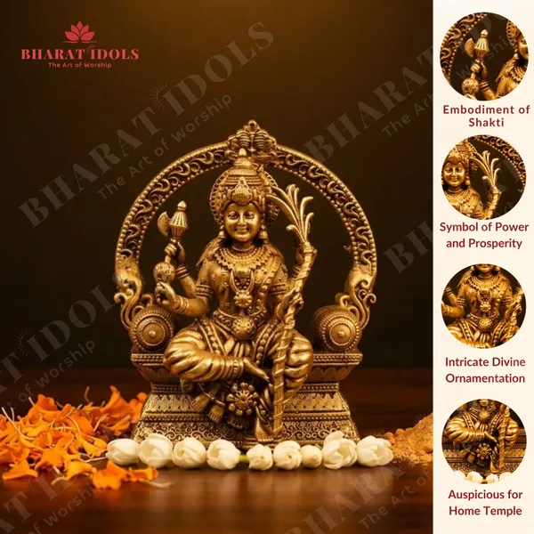 100%_Brass_Kamakshi_Devi_Idol
