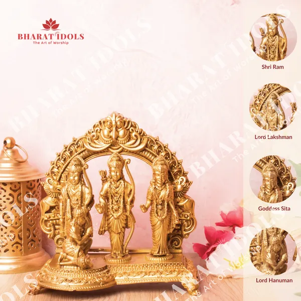 100%_Brass_Ram_Darbar_/_Ram_Parivar_Idol