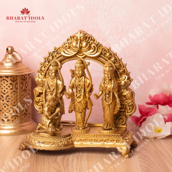 100%_Brass_Ram_Darbar_/_Ram_Parivar_Idol