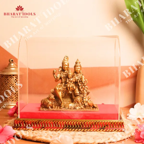 100%_Brass_Shiv_Parivar_Idol