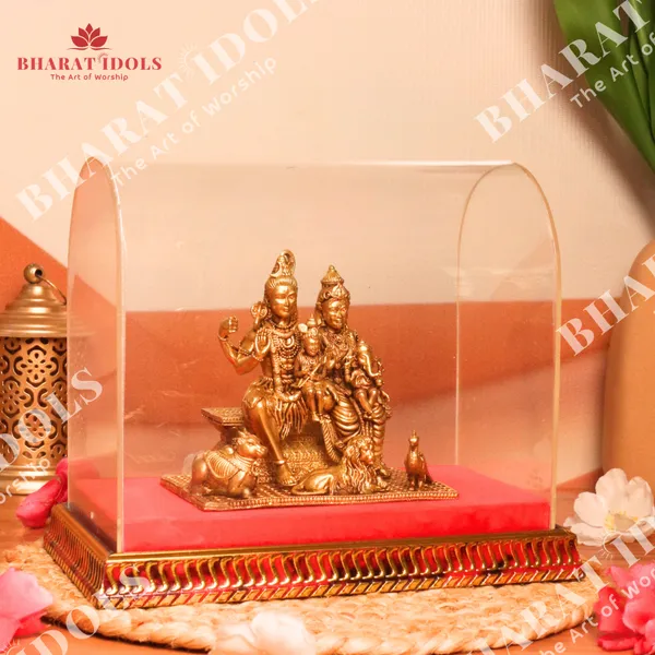 100%_Brass_Shiv_Parivar_Idol
