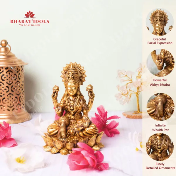 100%_Brass_Shri_Devi_Lakshmi_Idol