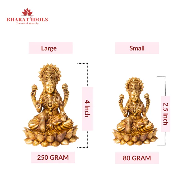 100%_Brass_Shri_Devi_Lakshmi_Idol