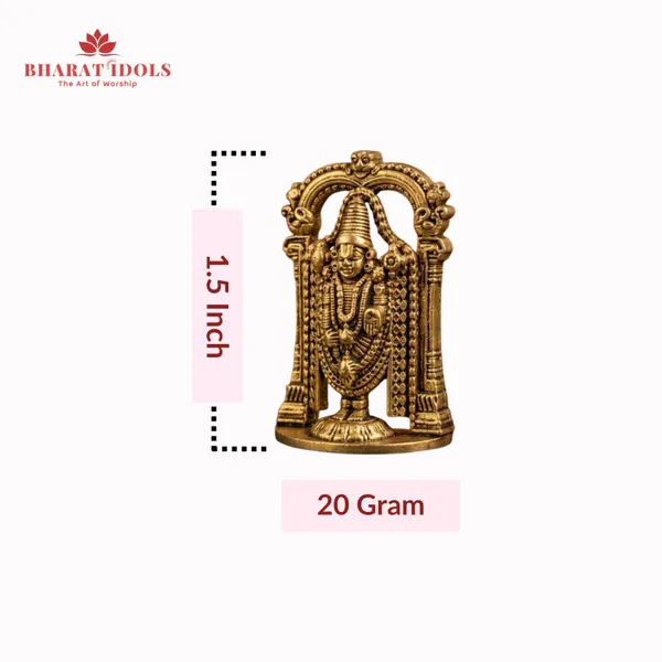 100%_Brass_Shri_Venkateswara_Prabhavali_Idol