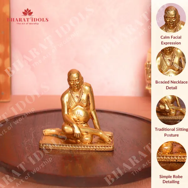 100%_Brass_Swami_Samarth_Idol