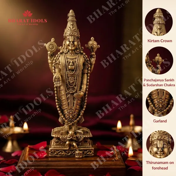 100%_Brass_Tirupati_Balaji_Idol