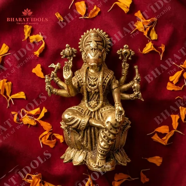 100%_Brass_Varahi_Devi_Idol