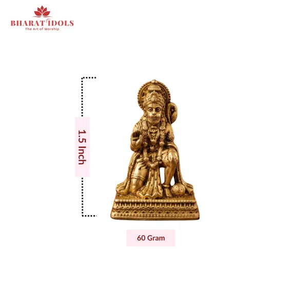 100_%_Brass_Maruti_Hanuman_Idol