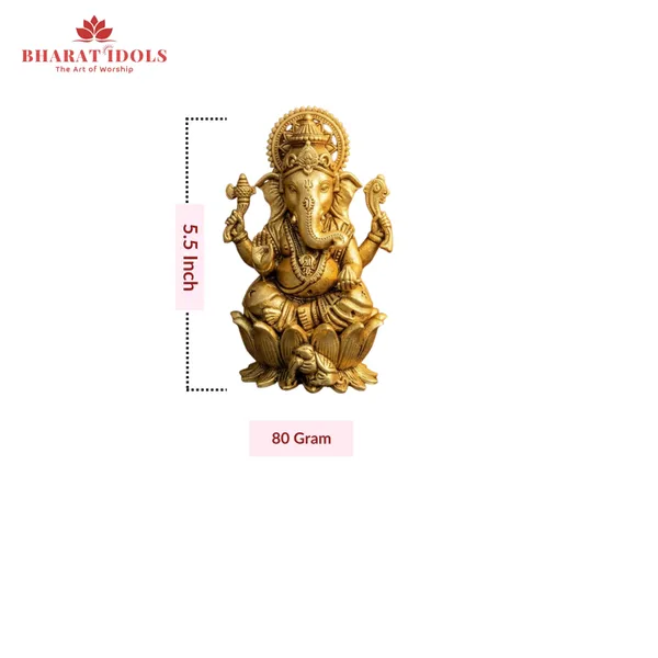 100_%_Brass_Shree_Ganesha_Idol
