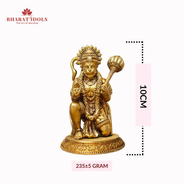 100%_Brass_Sankat_Mochan_Hanuman_Idol