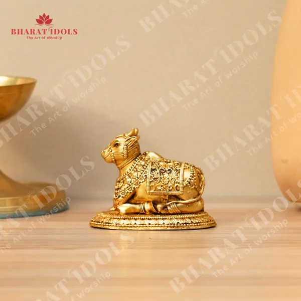 100%_Brass_Nandi_Idol