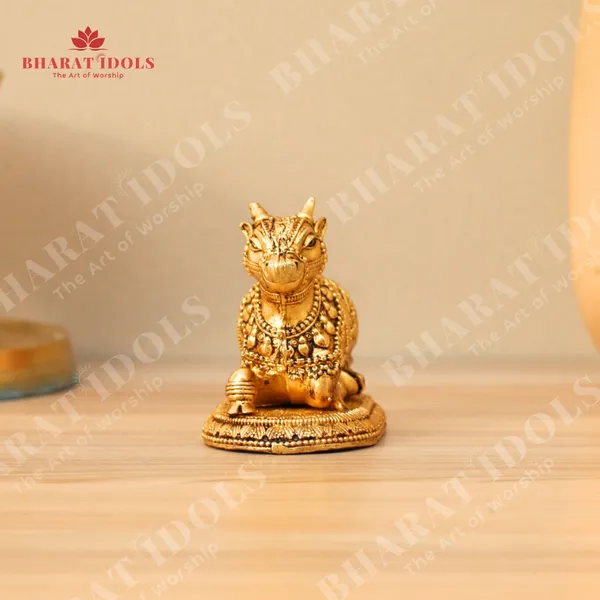 100%_Brass_Nandi_Idol
