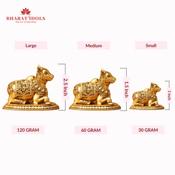 100%_Brass_Nandi_Idol