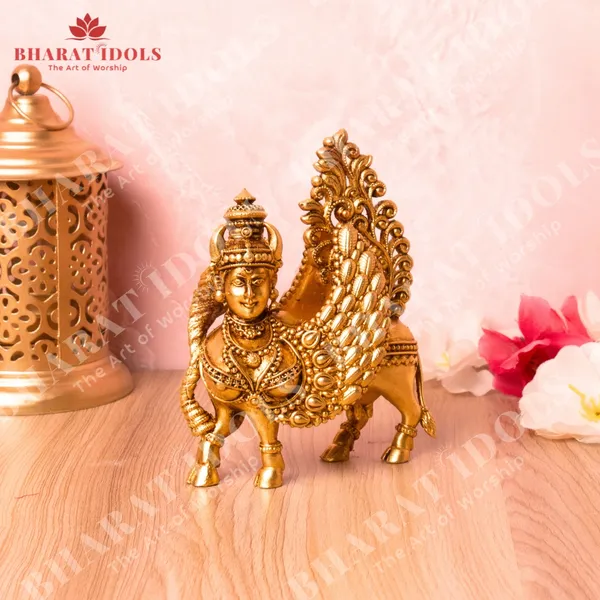100%_Brass_Kamadhenu_Idol