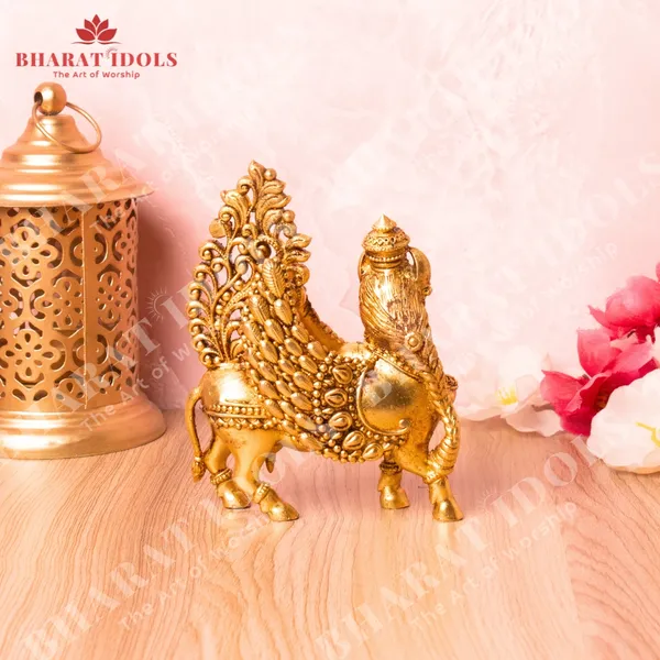 100%_Brass_Kamadhenu_Idol