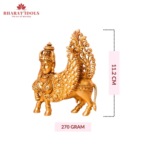 100%_Brass_Kamadhenu_Idol