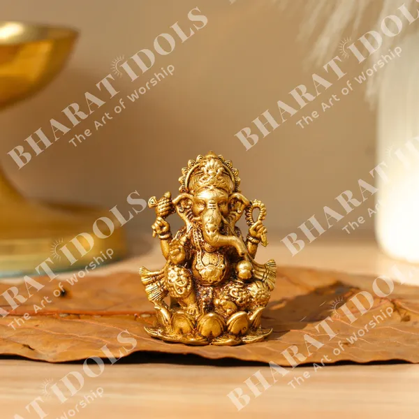 100%_Brass_Vighnavinashan_Ganesha_Idol