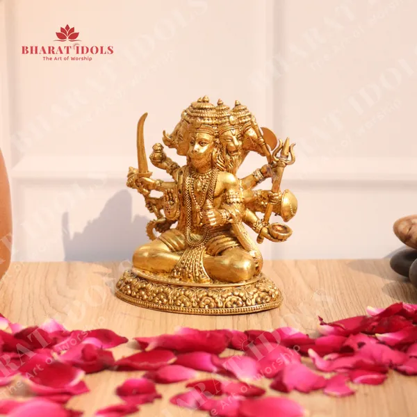 100%_Brass_Vishwaroopi_Panchmukhi_Hanuman