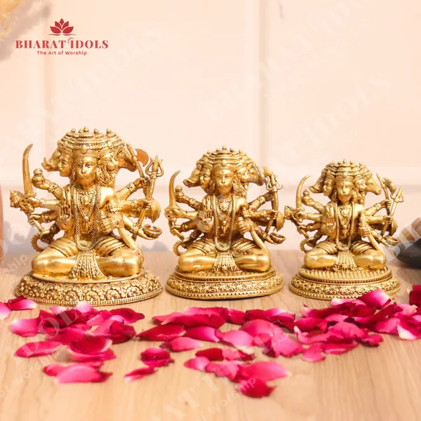 100%_Brass_Vishwaroopi_Panchmukhi_Hanuman