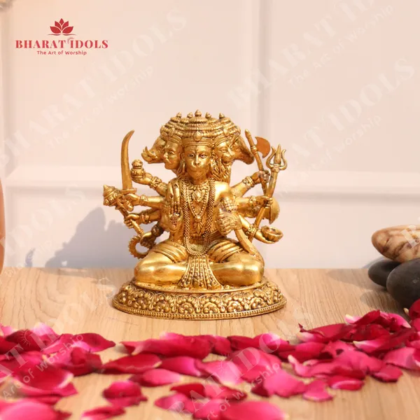 100%_Brass_Vishwaroopi_Panchmukhi_Hanuman