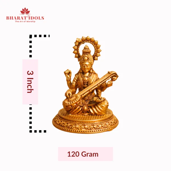 100%_Brass_Sharda_Saraswati