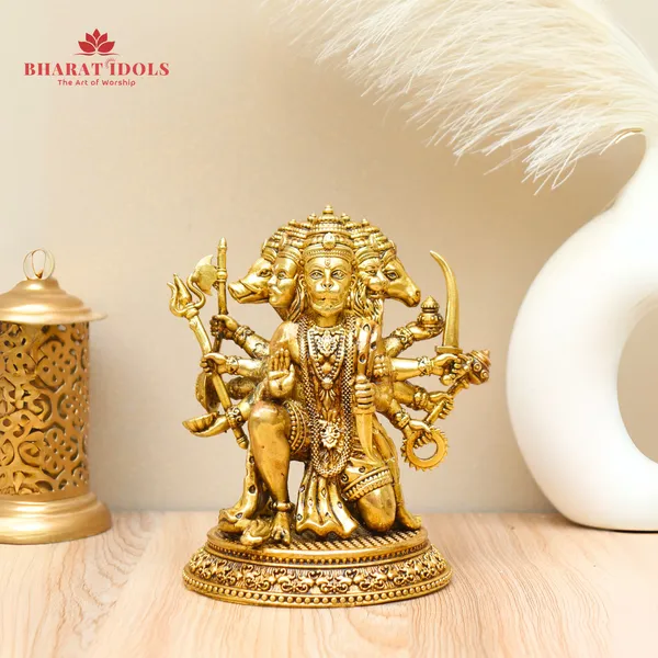 100%_Brass_Panchmukhi_Bajrangi_Hanuman_Idol