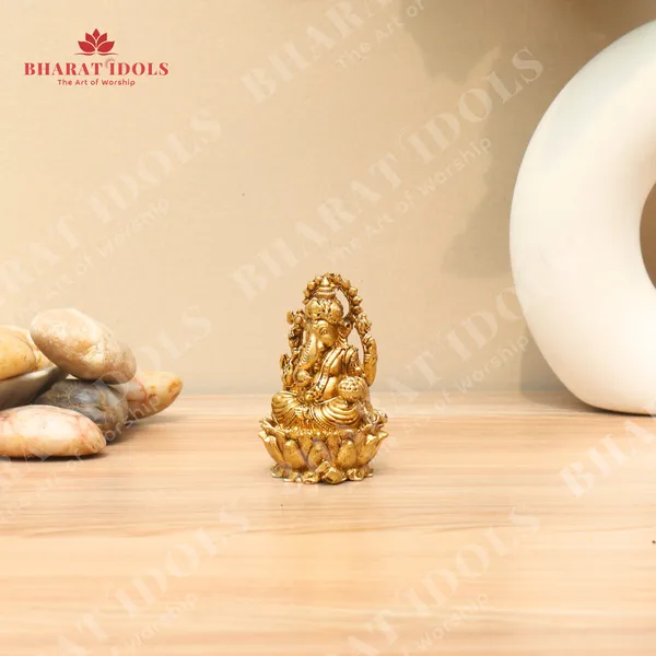 100%_Brass_Siddhivinayak_Ganesha