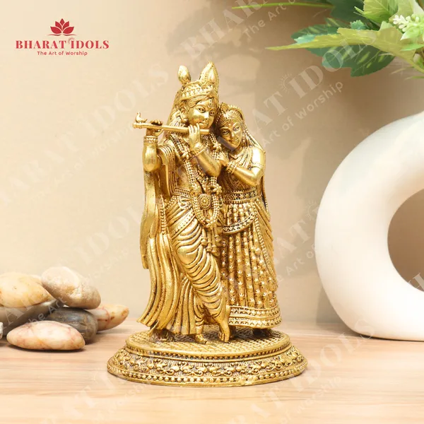 100%_Brass_Shri_Radha_Krishna