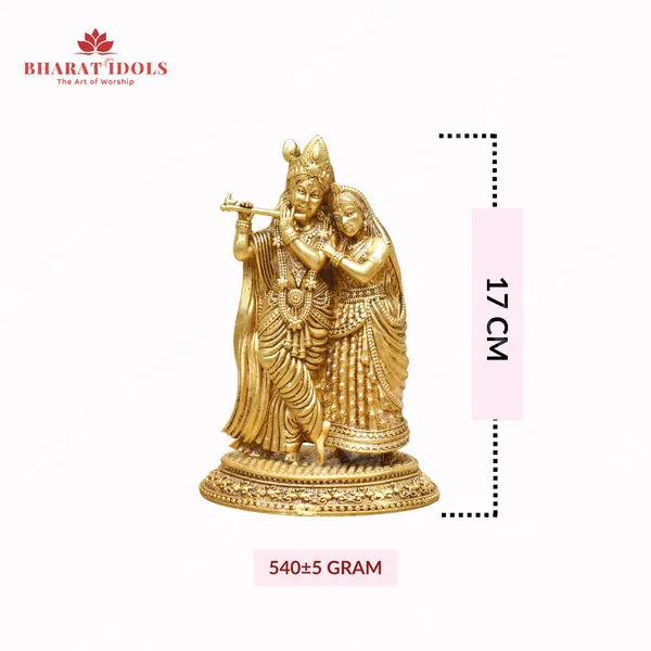 100%_Brass_Shri_Radha_Krishna