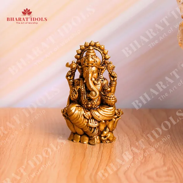 100%_Brass_Riddhi-Siddhi_Ganesh