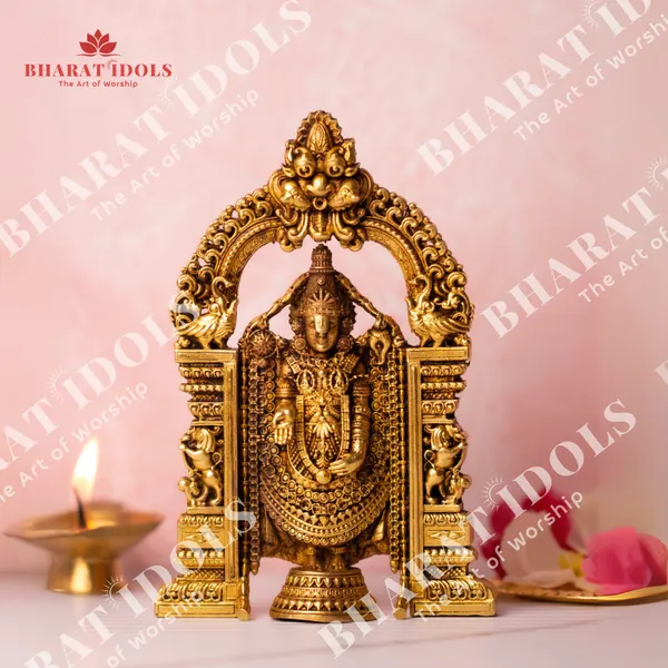 100%_Brass_Venketeshwar_Idol