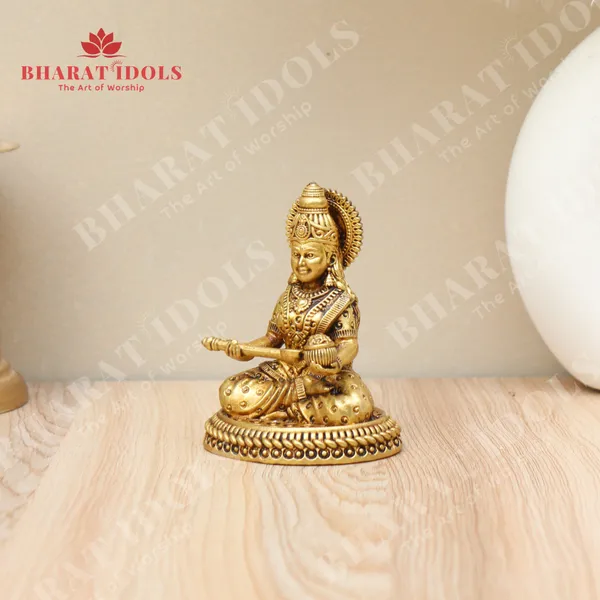 100%_Brass_Devi_Annapurna_Idol