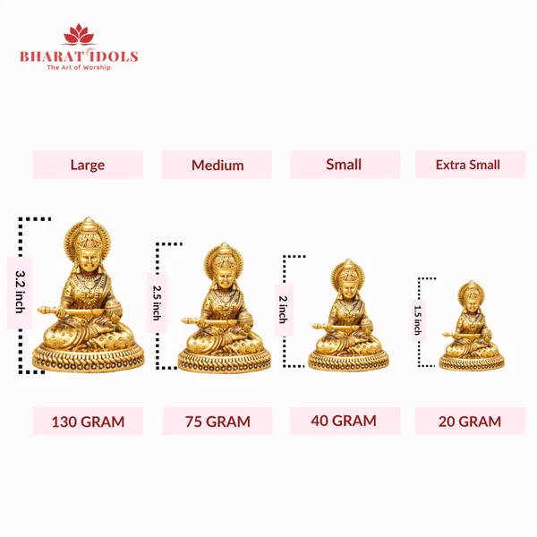 100%_Brass_Devi_Annapurna_Idol