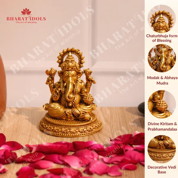 100%_Brass_Dagdusheth_Ganpati