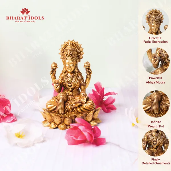 100%_Brass_Shri_Devi_Lakshmi_Idol