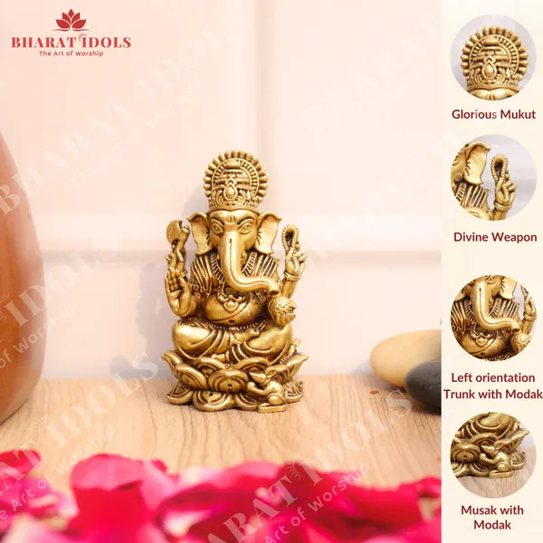 100%_Brass_Lambodra_Ganesha_Idol