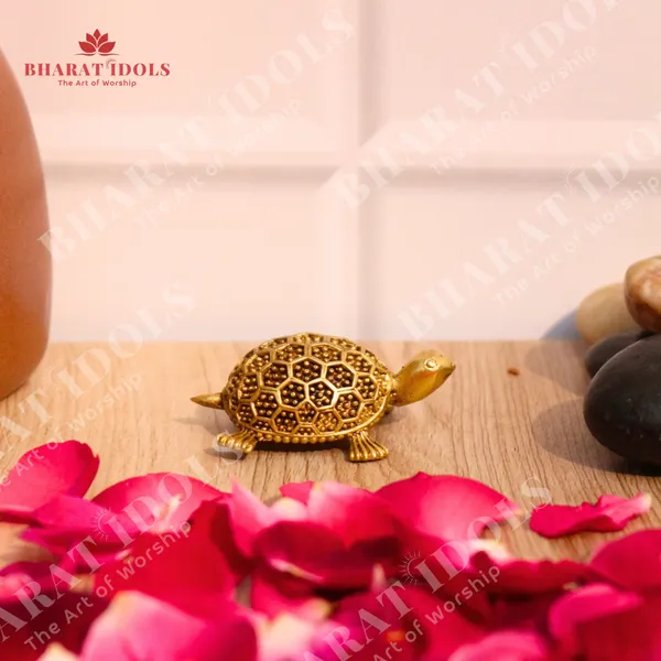 100%_Brass_Kachua_Lakshmi_/_Tortoise_Yantra