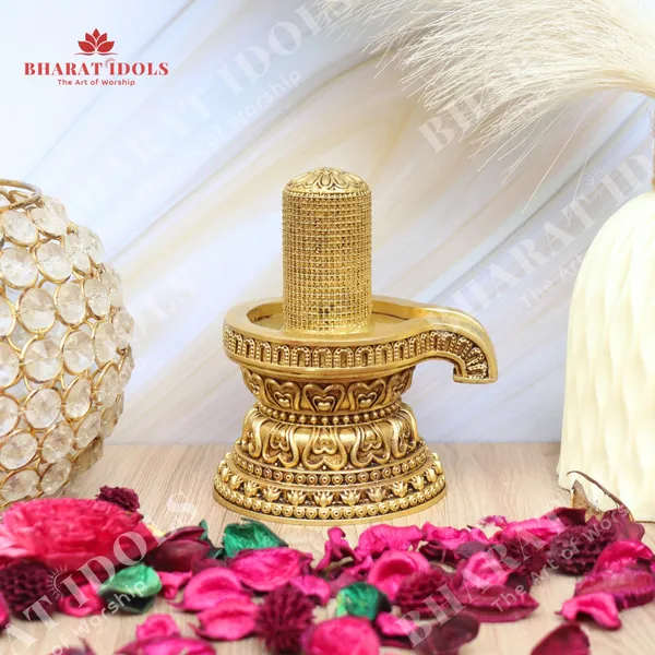 100%_Brass_Jyotirlinga_Shivling
