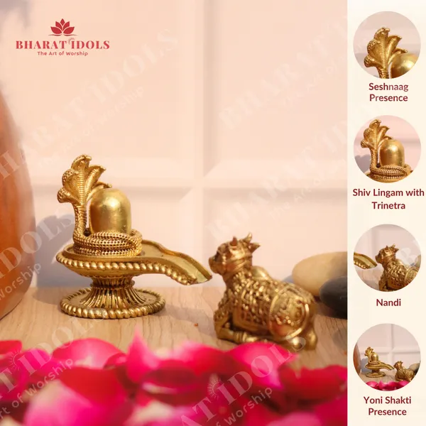100%_Brass_Shiv_Lingam_with_Seshnaag_and_Nandi