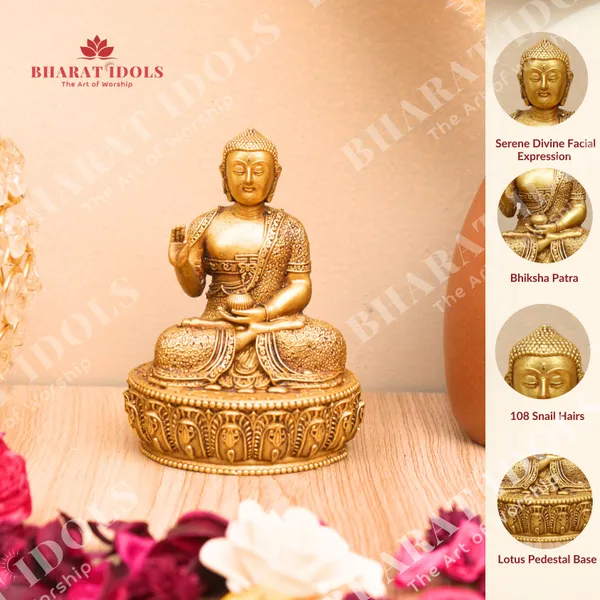 100%_Brass_Gautam_Buddha