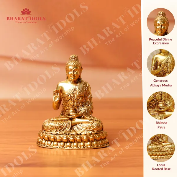 100%_Brass_Buddha_Bhagwan_Idol