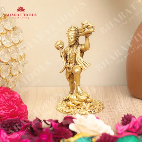 100%_Brass_Bahubali_Hanuman_Idol