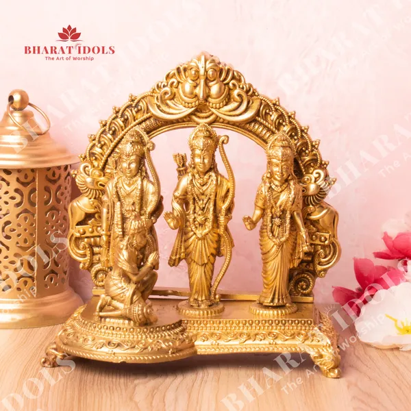 100%_Brass_Ram_Darbar_/_Ram_Parivar_Idol
