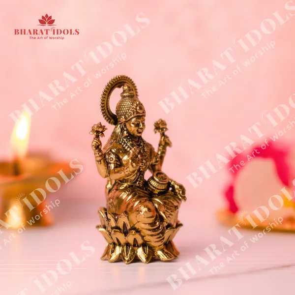 100%_Brass_Shri_Ashta_Lakshmi_Idol